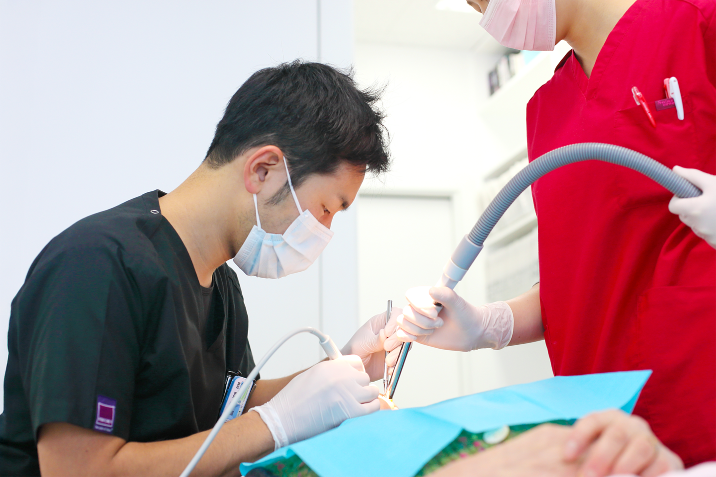 K.FUKUDA DENTAL CLINIC 治療風景