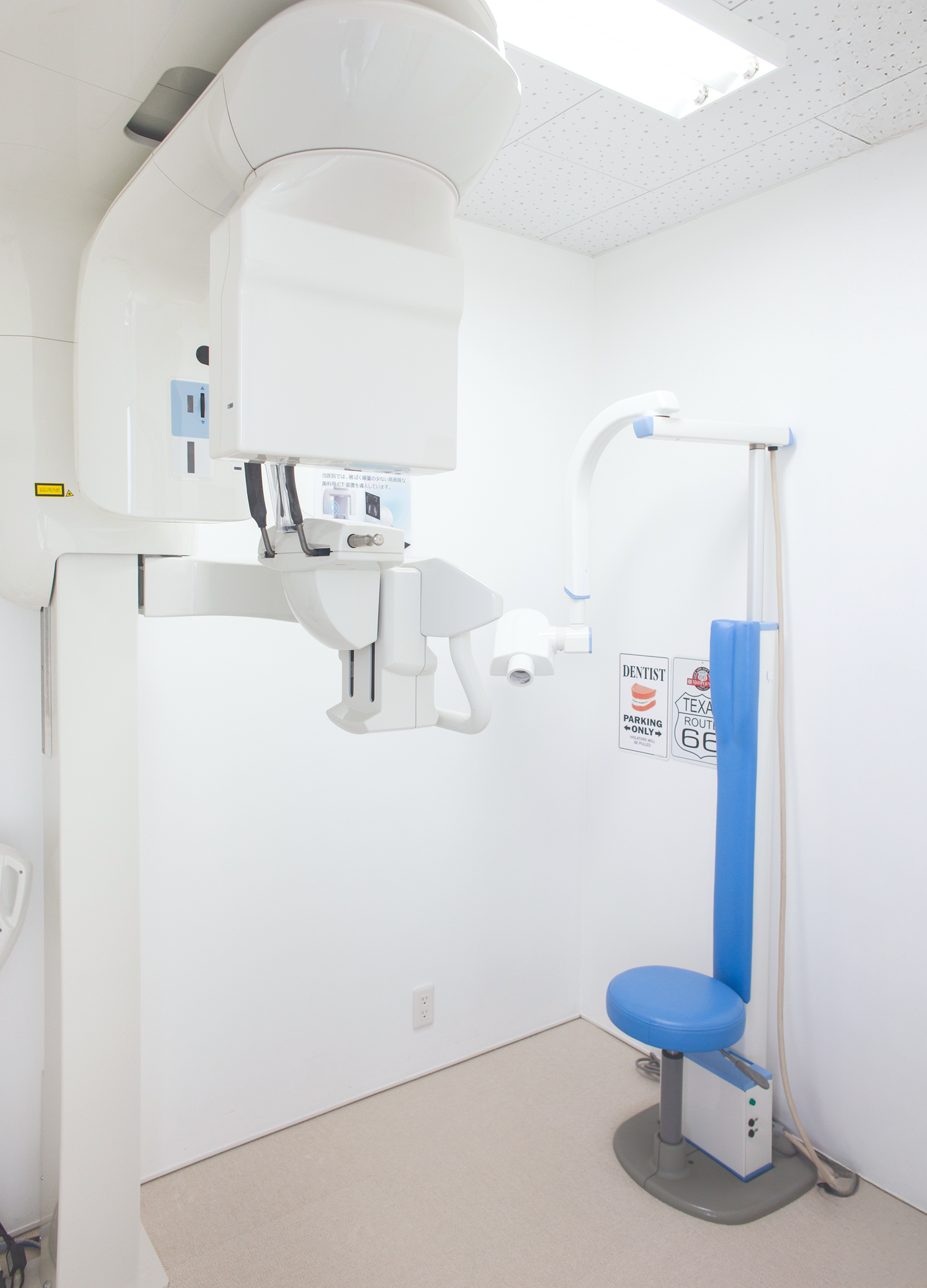 K.FUKUDA DENTAL CLINIC レントゲン室