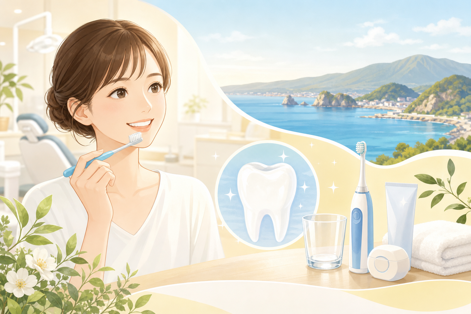 ホワイトニング後のケアで差がつく理由：登別・室蘭の歯科が教える正しい歯磨き習慣